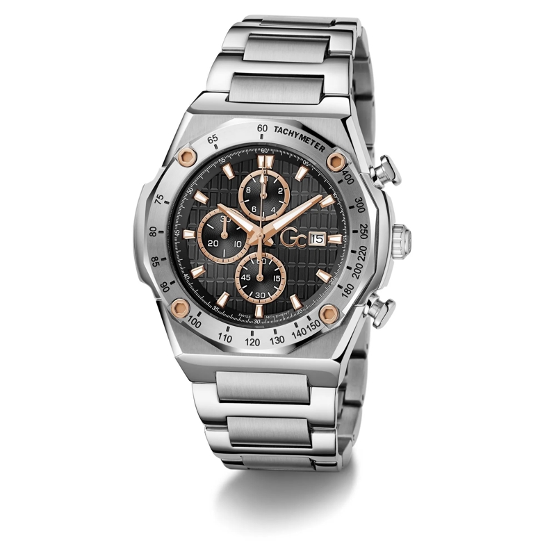 GC Chronograph Quarz-Chronographenuhr Gc Idolsport silber(Image 5)