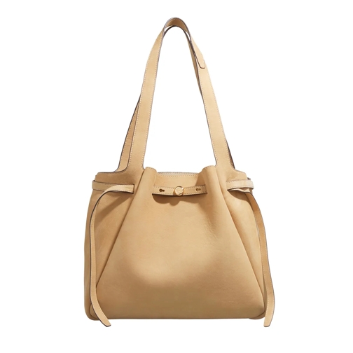 Tory Burch Tote Romy Nubuck Tote Wheat