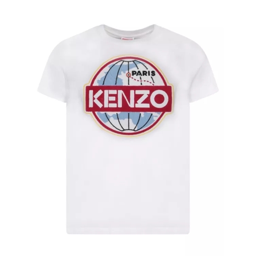 Kenzo Cotton T-Shirt White 