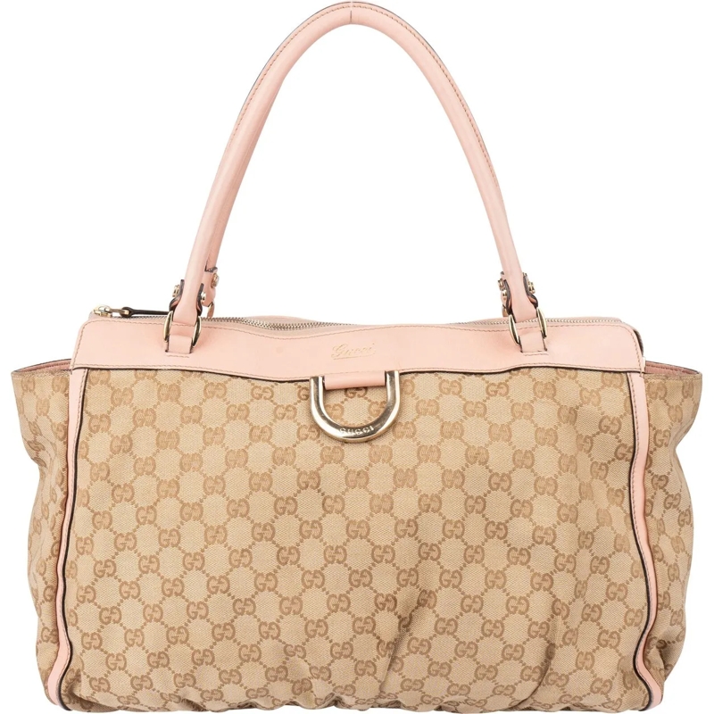 Gucci Fourre-tout Gucci GG Monogram Abbey Handbag beige