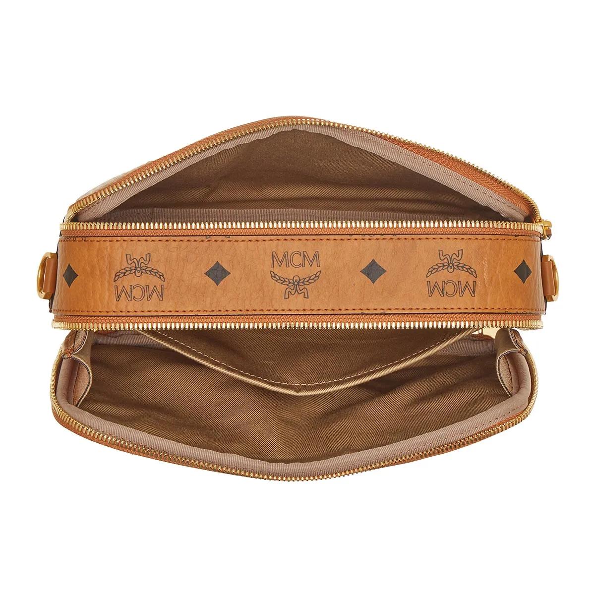 MCM Crossbody bags Diamond Crossbody Small in cognac