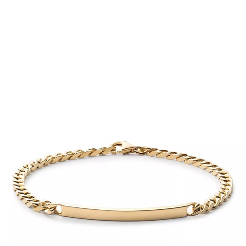 Miansai ID Chain Bracelet Vermeil S Polished Gold Armband