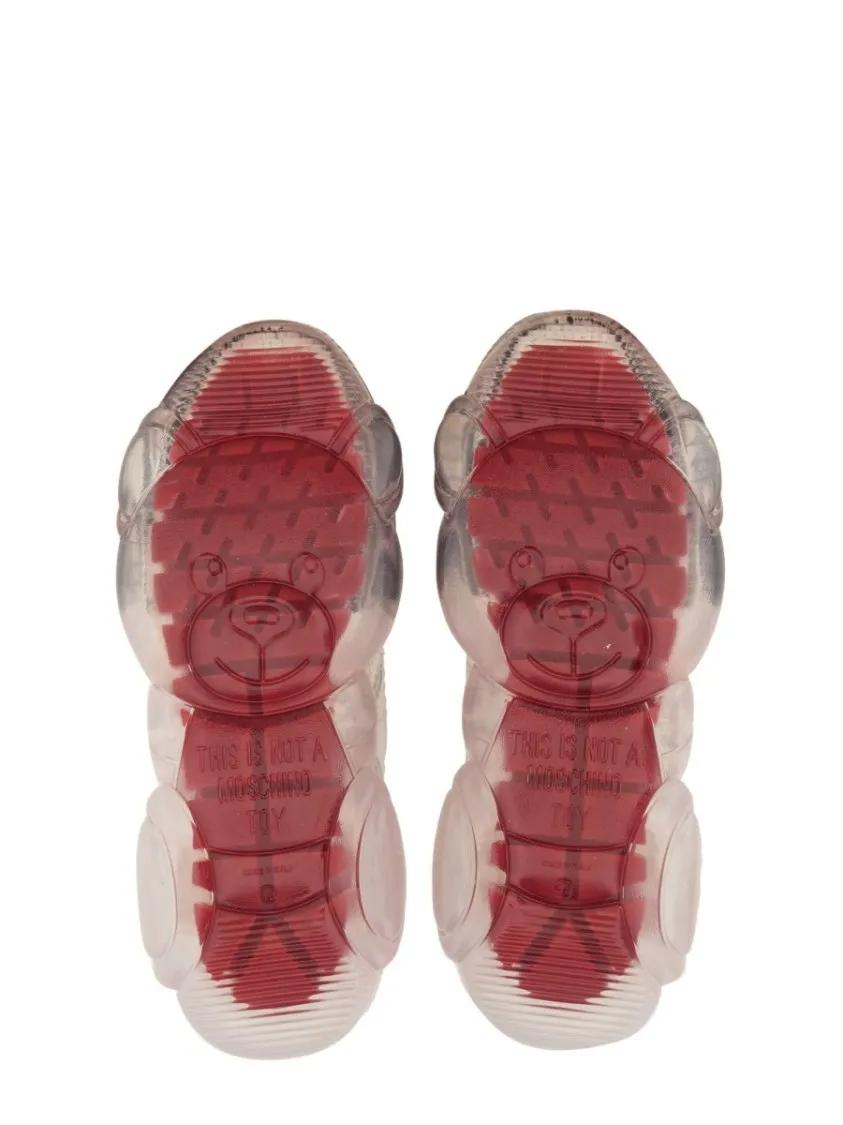 Thumbnail - Moschino Low-Top Sneaker - Teddy Sneaker - Gr. 36 (EU) - in Weiß - für Damen