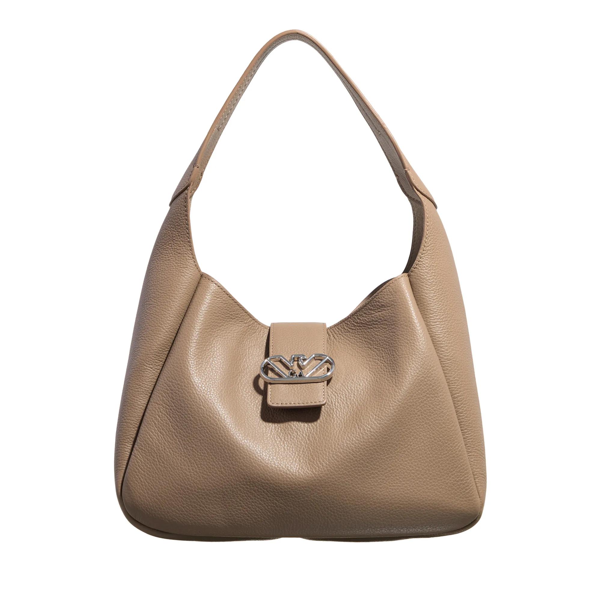 Emporio Armani Crossbody Bags - Woman%27S Hobo Bag - Gr. unisize - in Taupe - für Damen