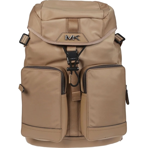 MICHAEL Michael Kors Rucksack Brooklyn Cargo Backpack Brown schwarz