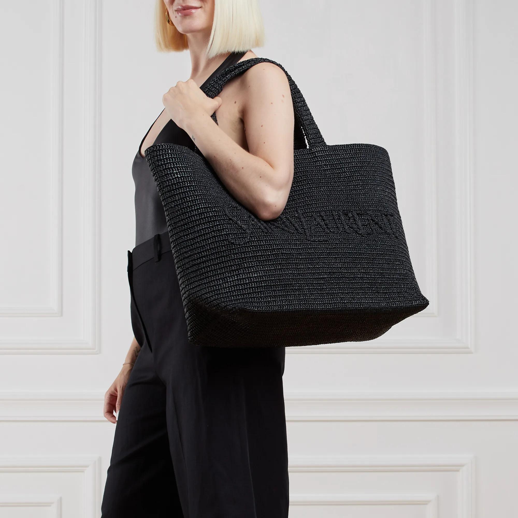 Black ysl tote hotsell