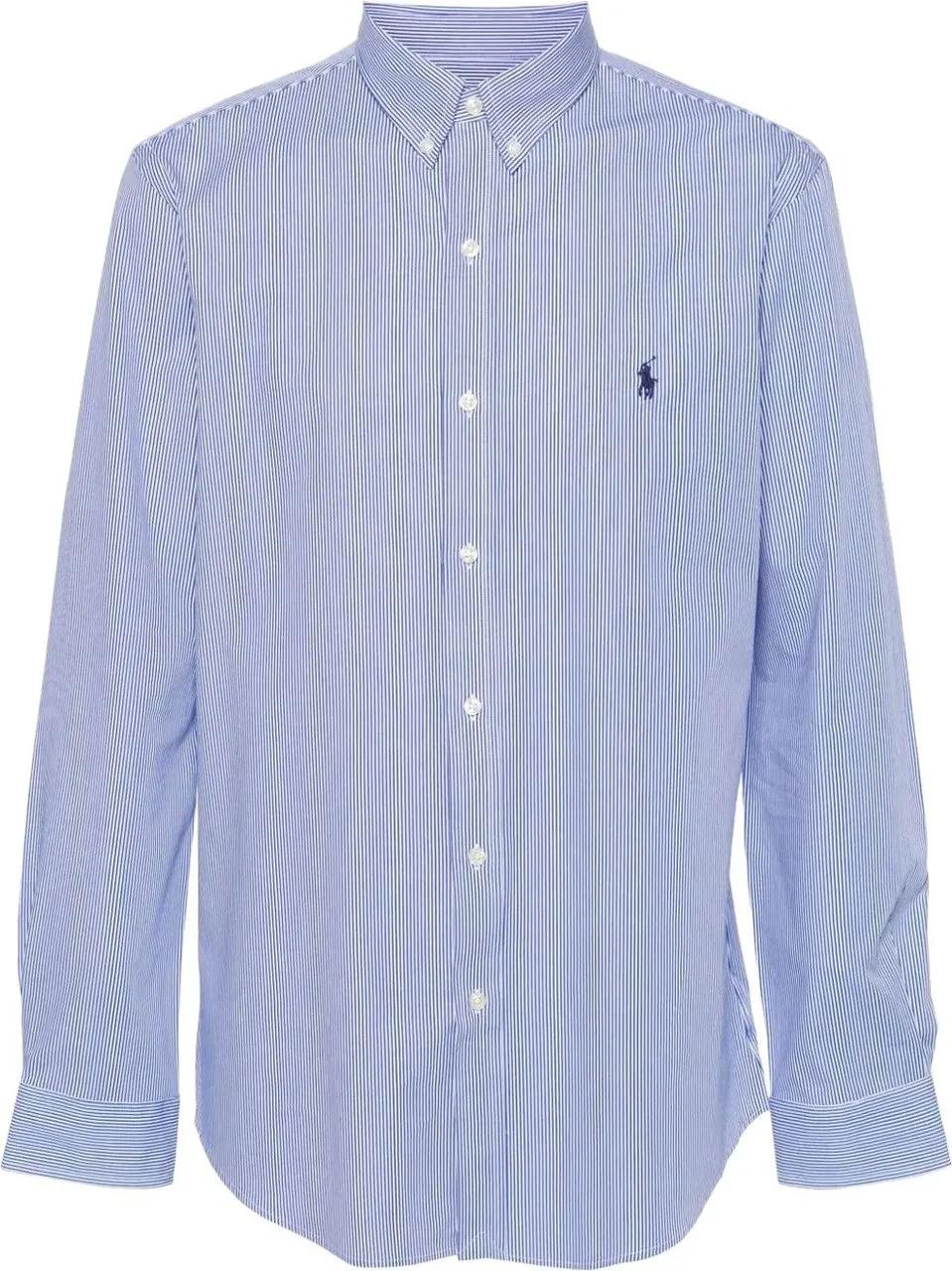 Polo Ralph Lauren - Tailored Long Sleeve Sport Shirt - Größe L - blue