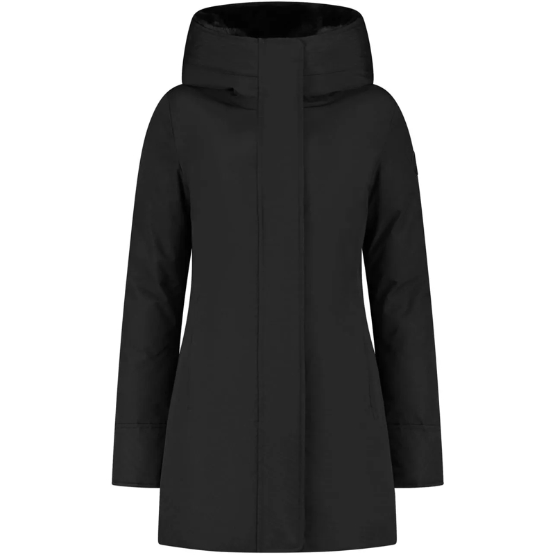 Woolrich Veste de transition Dames Boulder Parka Zwart schwarz