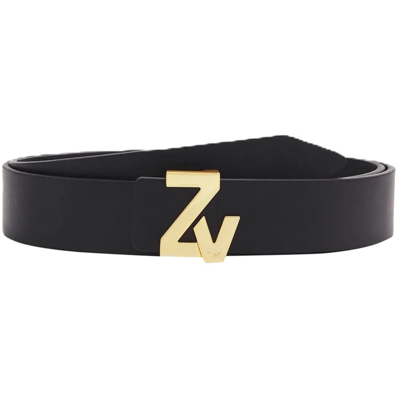 Zadig & Voltaire Ceinture Belts Black schwarz
