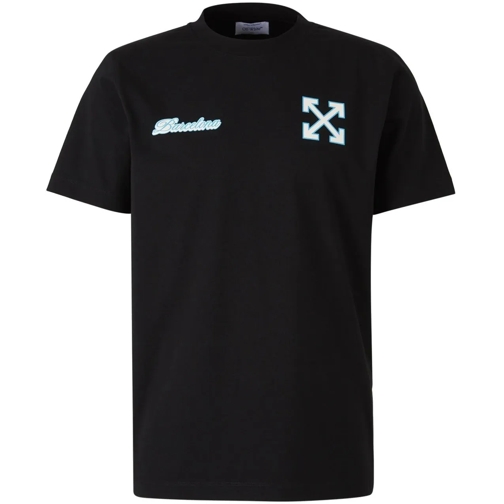 Off-White T-Shirts Cotton Logo T-shirt schwarz