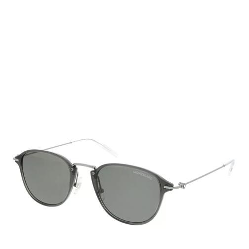 Montblanc MB0155S-001 51 Sunglass MAN INJECTION GREY Sonnenbrille