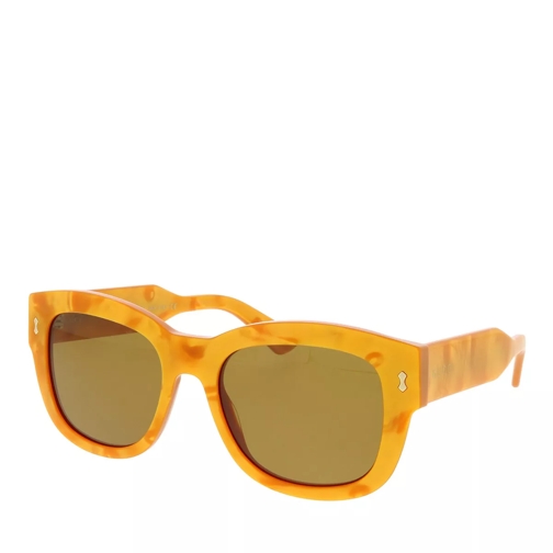 Gucci GG Rivets Sustainable GG1110S Yellow-Brown Sunglasses
