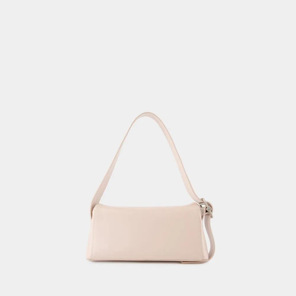 Osoi Hobo bags Folder Brot Shoulder Bag Leather Pink in roze