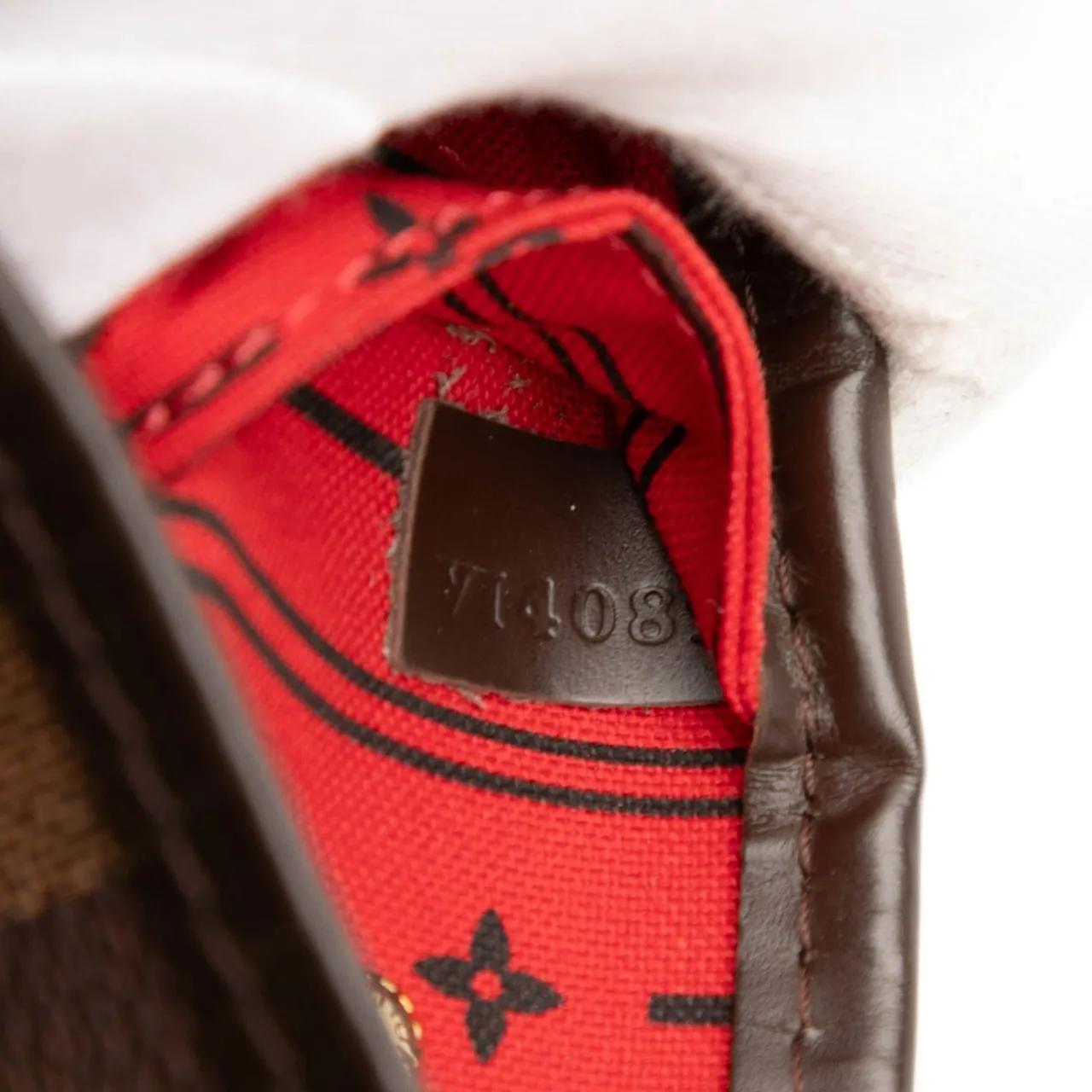 Thumbnail - Louis Vuitton Shopper - Damier Ebene Neverfull PM - Gr. unisize - in Braun - für Damen