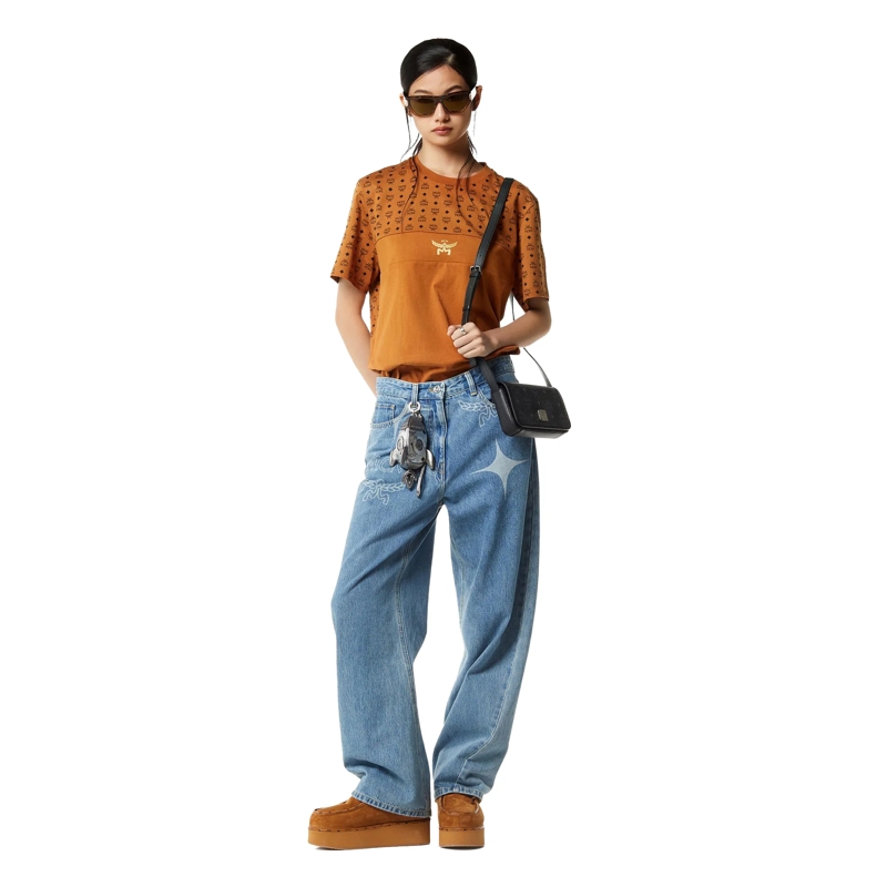 MCM Handytasche Aren Visetos Lanyard Fff Bk Black(Image 2)