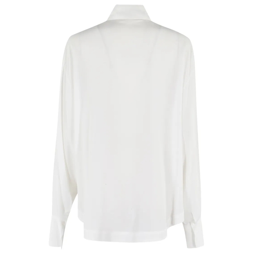 Federica Tosi Chemises Over Crepe De Chine Shirt White (Image 2)