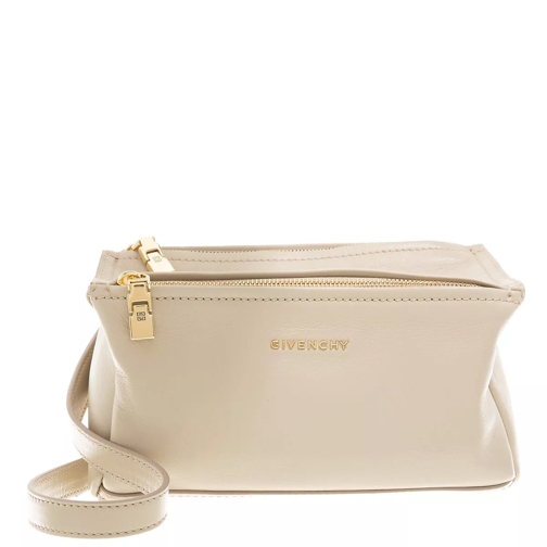 Givenchy Mini Pandora bag in grained leather Beige Crossbody Bag