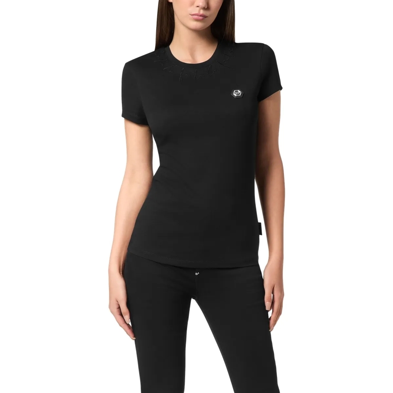 Philipp Plein T-Shirt T-Shirt Sexy Pure Logo schwarz(Image 3)