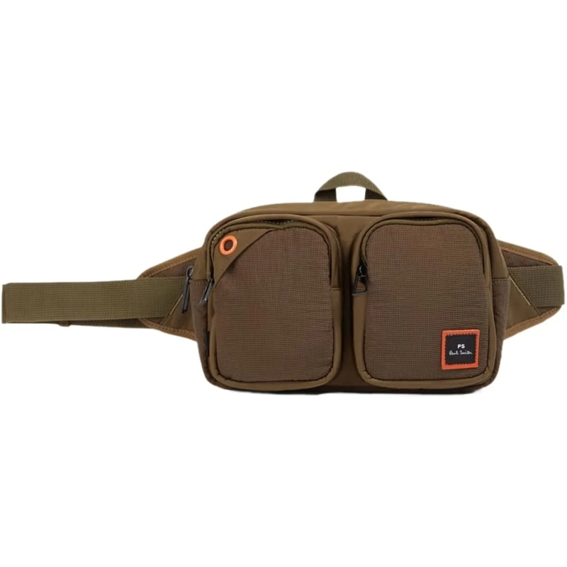 Paul Smith Sac de ceinture Outdoor Bumbag Logo Belt Bag Green