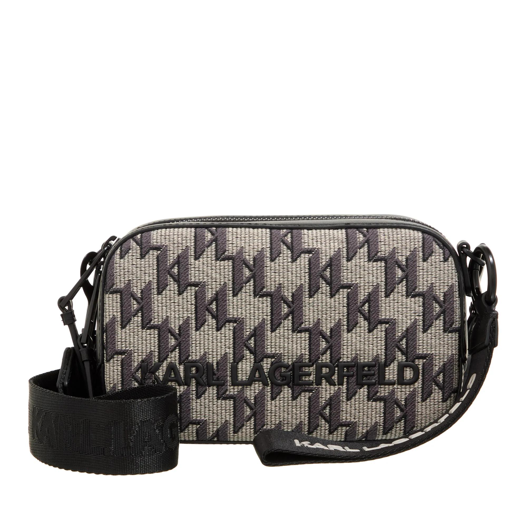 Karl Lagerfeld Crossbody Bags - K/Monogram Jkrd Camerabag - Gr. unisize - in Creme - für Damen