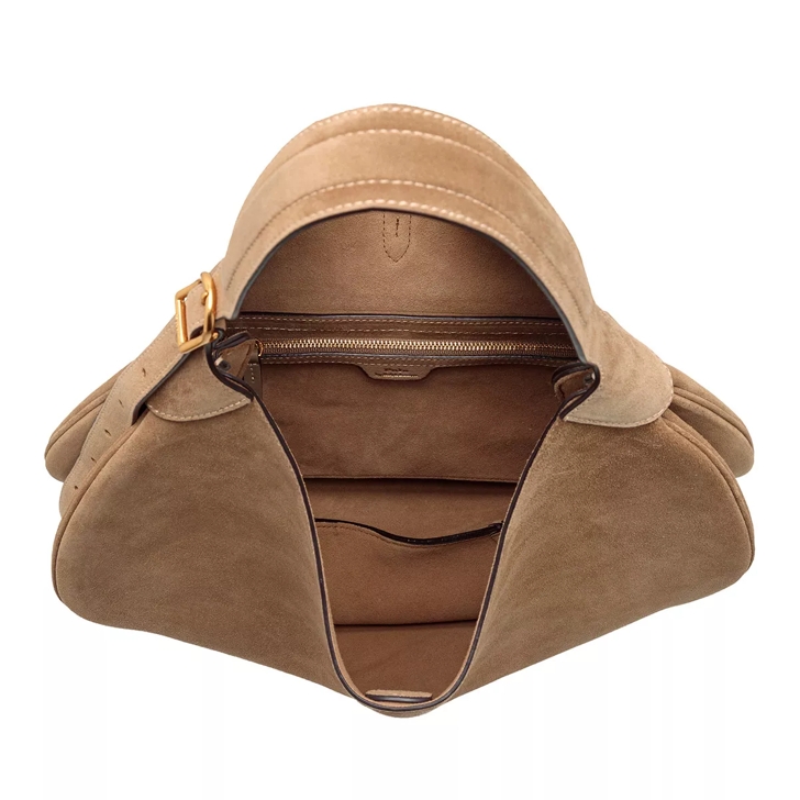 Ralph lauren nubuck leather hobo bag sale