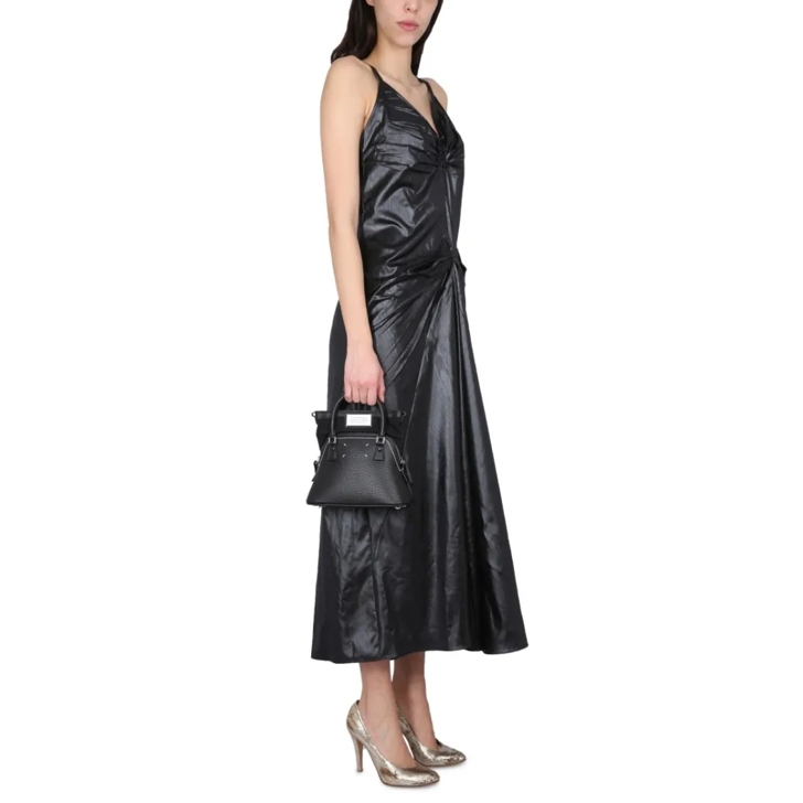 【Maison Margiela 】MOIRE POLYESTER DRESS Maison Margiela 】MOIRE POLYESTER DRESS Maison Margiela Moiré