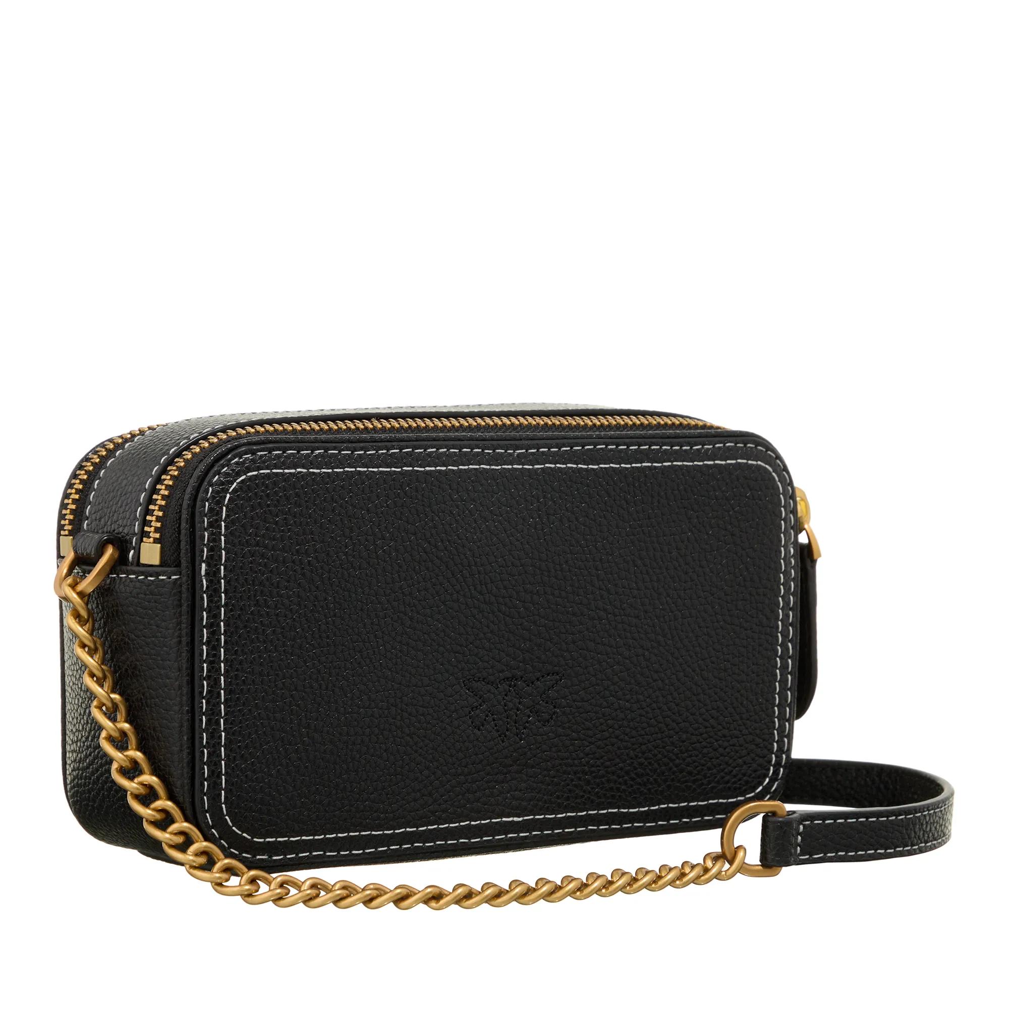 pinko Crossbody bags Carrie Camera Case in zwart