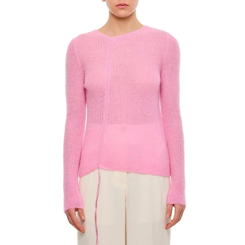 Cecille Bahnsen Ussi Venus Soft Knit Pullover Pink Pull