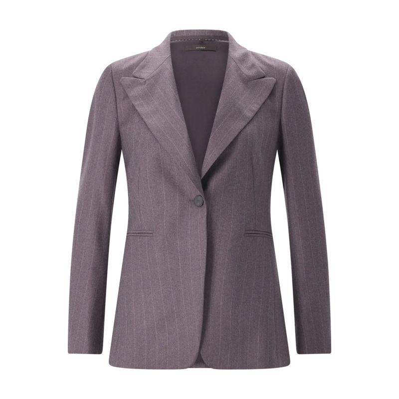 windsor. Blazer Blazer aus Schurwolle lila