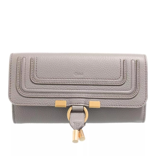 Chloé Marcie Wallet Cashmere Grey Continental Wallet