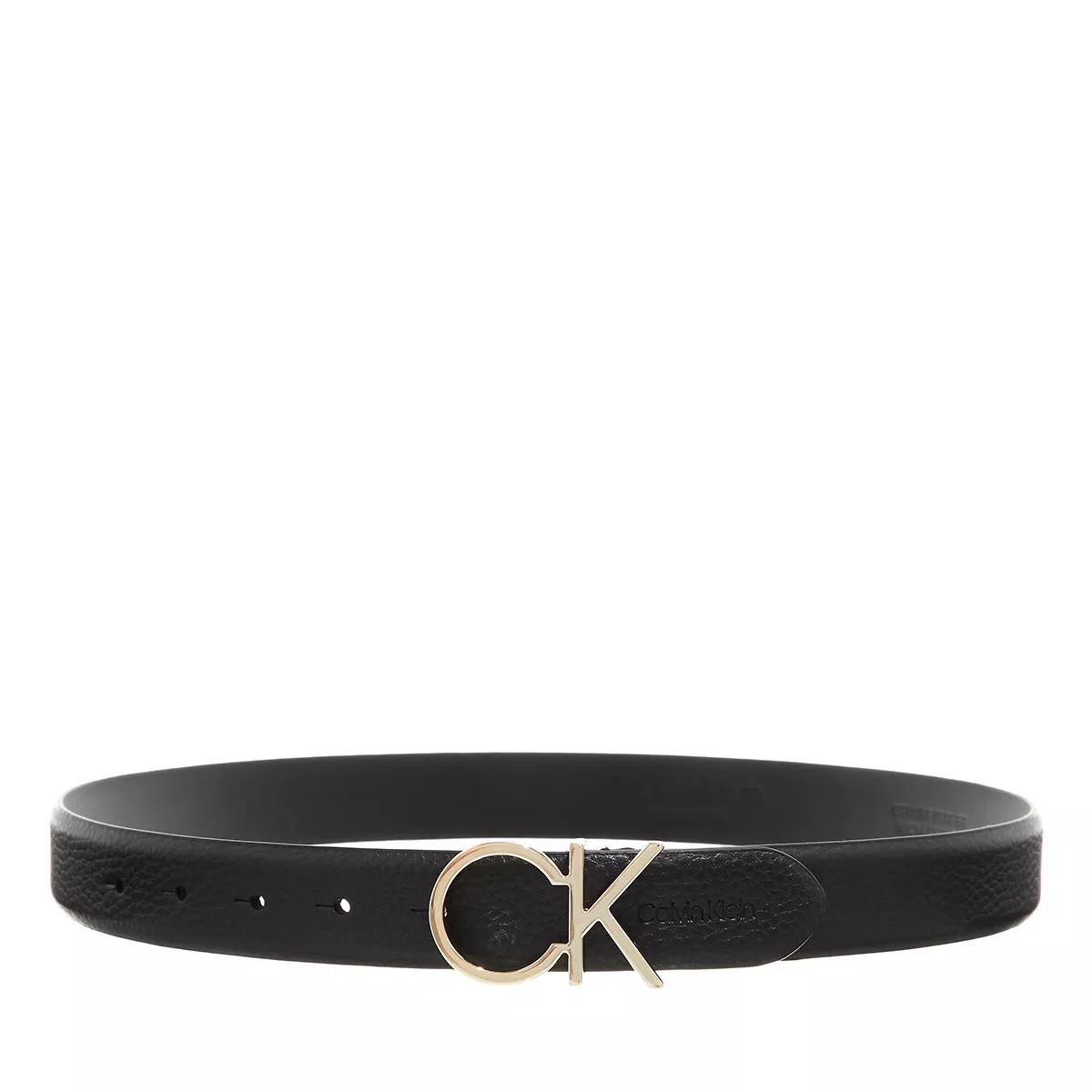 Calvin Klein Logo Ledergürtel Relock | Belt Black