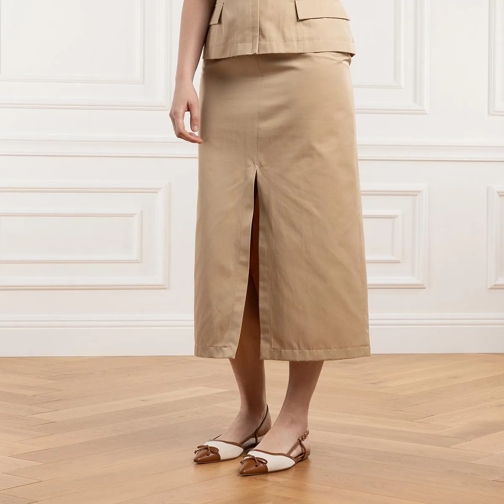 Stuart Weitzman Ballerine Kitty Slingback Linen/Hazel (Image 2)