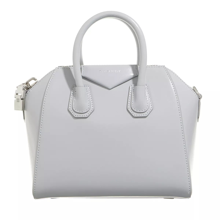 Givenchy Antigona Mini Bag Light Grey Tote