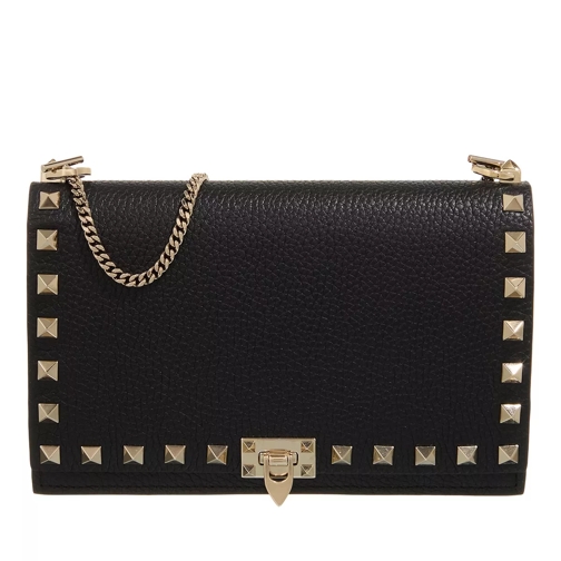 Valentino Garavani Mini Bag Rockstud Platinum Studs Black Sac à bandoulière