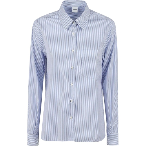 Aspesi Blusen Shirts Blue blau