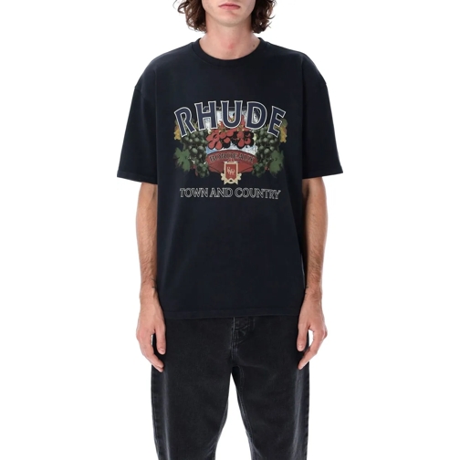 Rhude T-shirts Rhude T-shirts and Polos Black schwarz