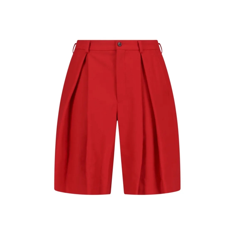 Comme des Garcons Casual Shorts Wool Shorts – Red Red