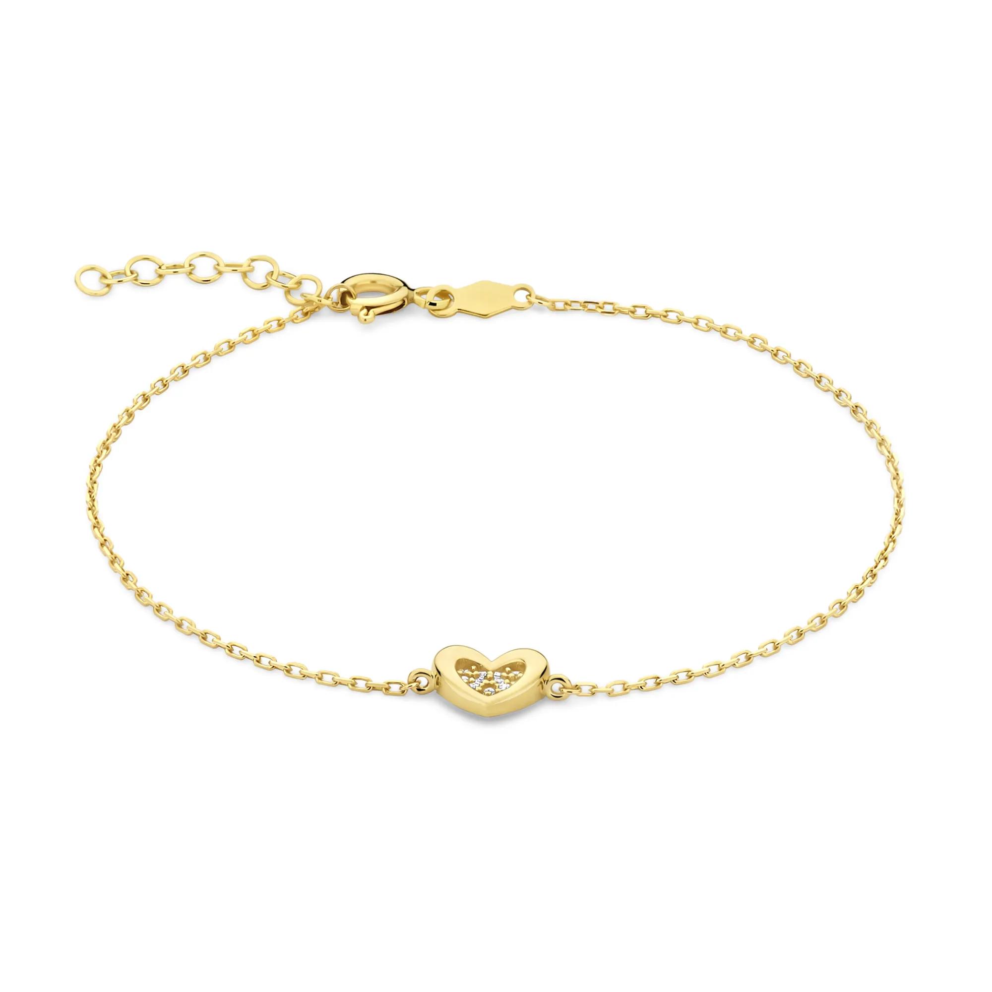 BELORO Armband - Beloro Jewels Monte Napoleone damen Armband 375 Go - Gr. ONE SIZE - in Gold - für Damen