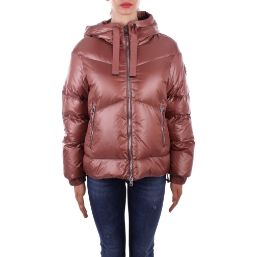 Woolrich Übergangsjacke Coats Brandy Brown schwarz