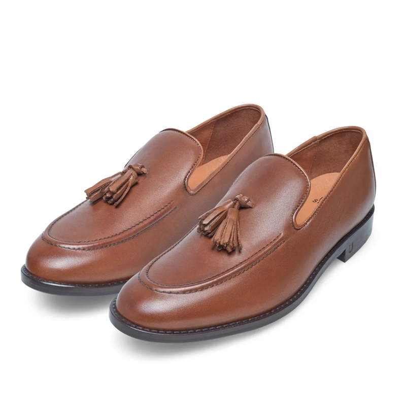 Henry Stevens Monkstraps Loafer Wallace TL cognac(Image 2)
