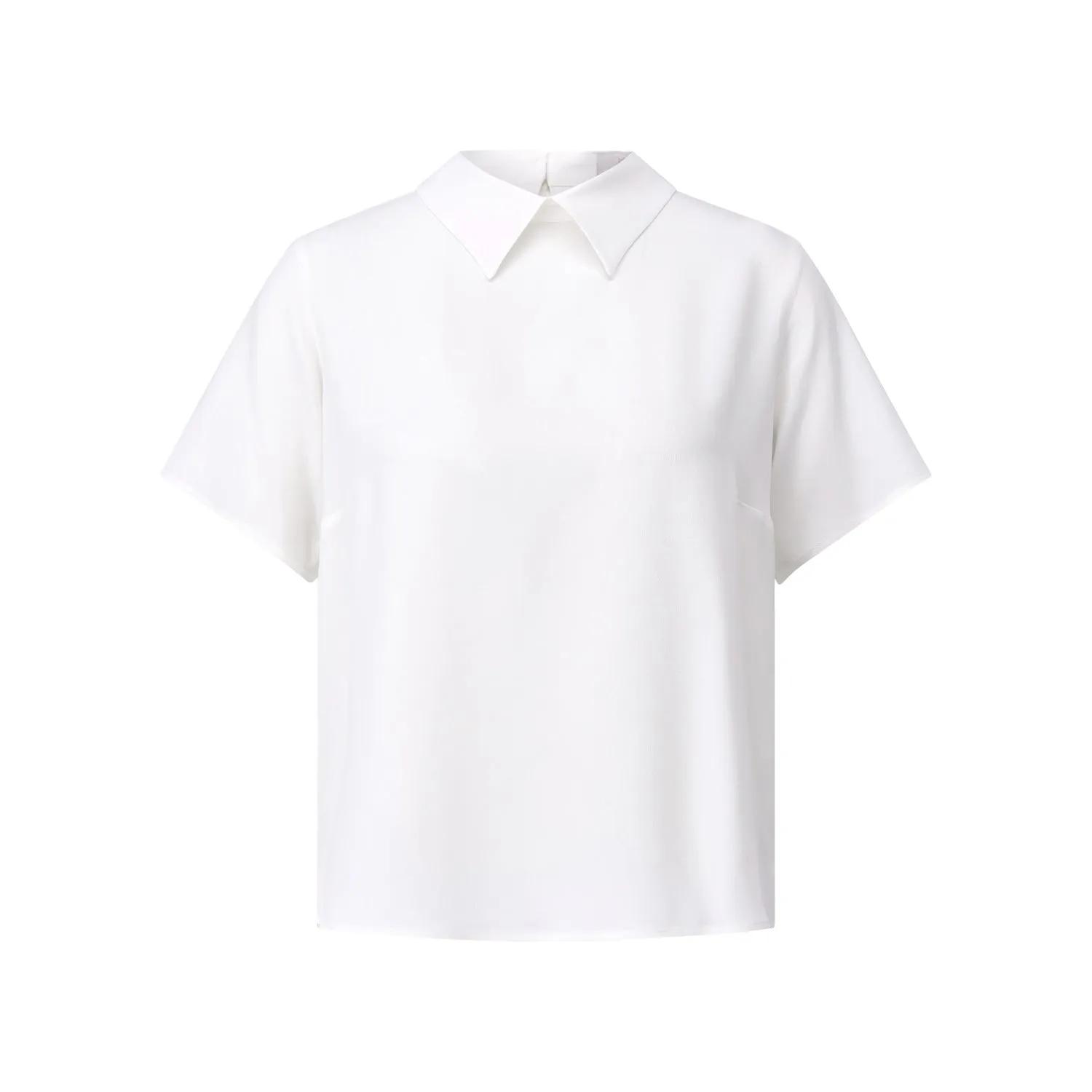 Thumbnail - Riani - Blusenshirt mit Hemdkragen - Größe 38 - weiß