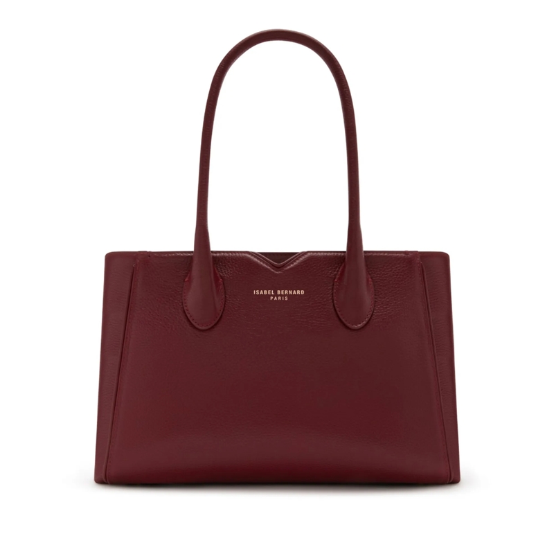 Isabel Bernard Sac à bandoulière Honoré Cloe Midi Handtasche Bordeaux