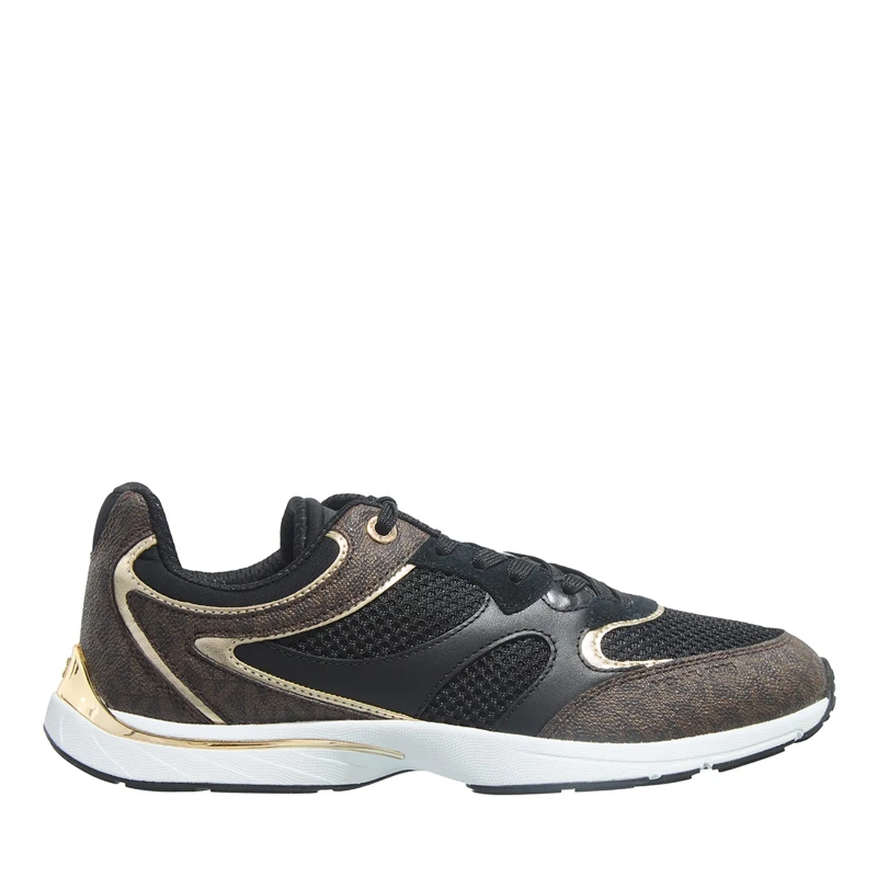 MICHAEL Michael Kors Low-Top-Sneaker Riley Trainer Brown Multi