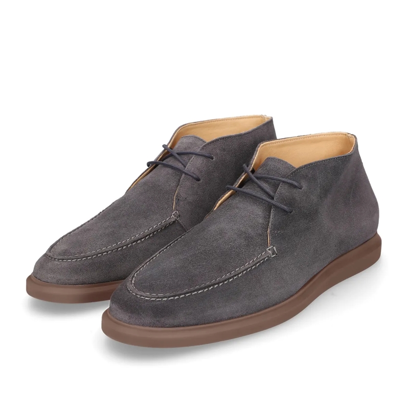 Henry Stevens Schnürstiefel George Boots Elia NGB- George Boot mit Norweger- hell-grau(Image 2)