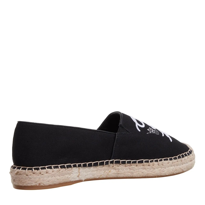 Karl Lagerfeld Espadrilles Kamini Duo Café De Karl Slip On Black Canvas(Image 4)