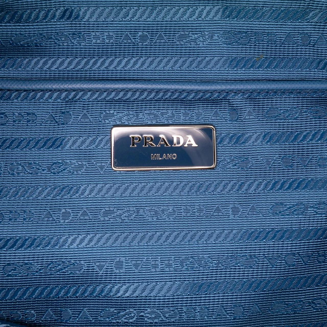 Thumbnail - Prada Hobo Bags - Tessuto Zip Top Convertible Tote - Gr. unisize - in Blau - für Damen