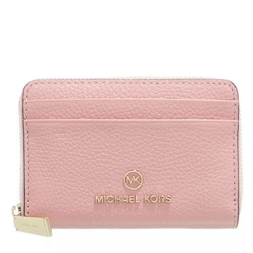 MICHAEL Michael Kors Jet Set Charm Small Za Coin Card Case Smokey Rose Portemonnaie mit Zip-Around-Reißverschluss