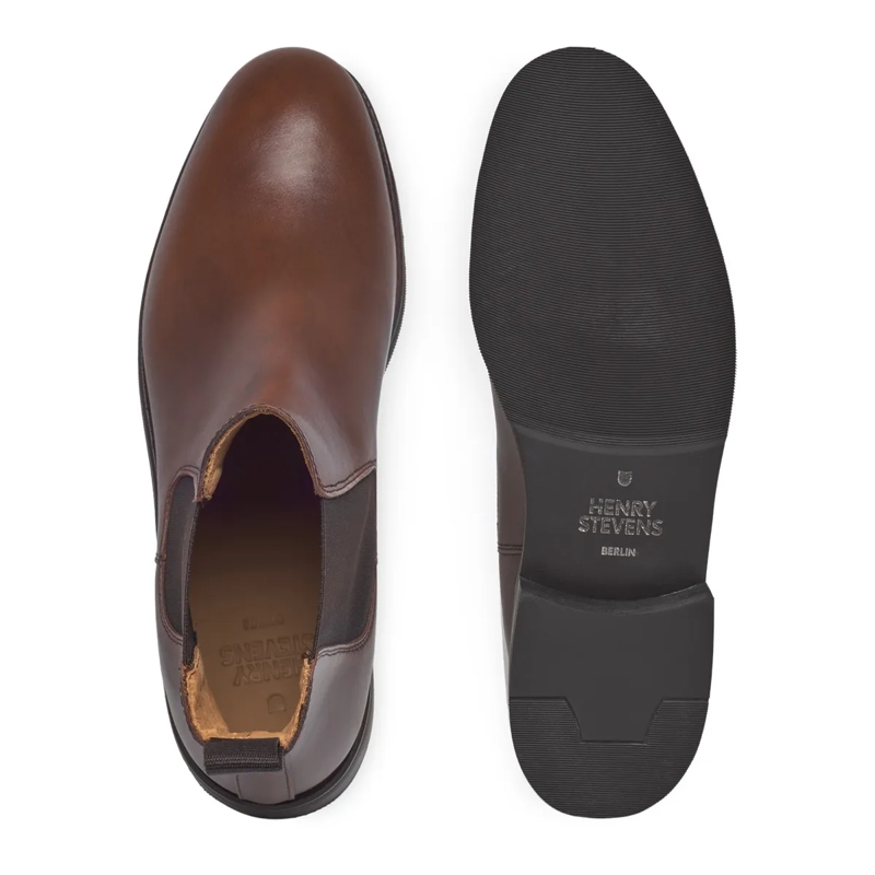 Henry Stevens Chelsea Boots Chelsea Boots Winston CB2 mittel-braun(Image 4)