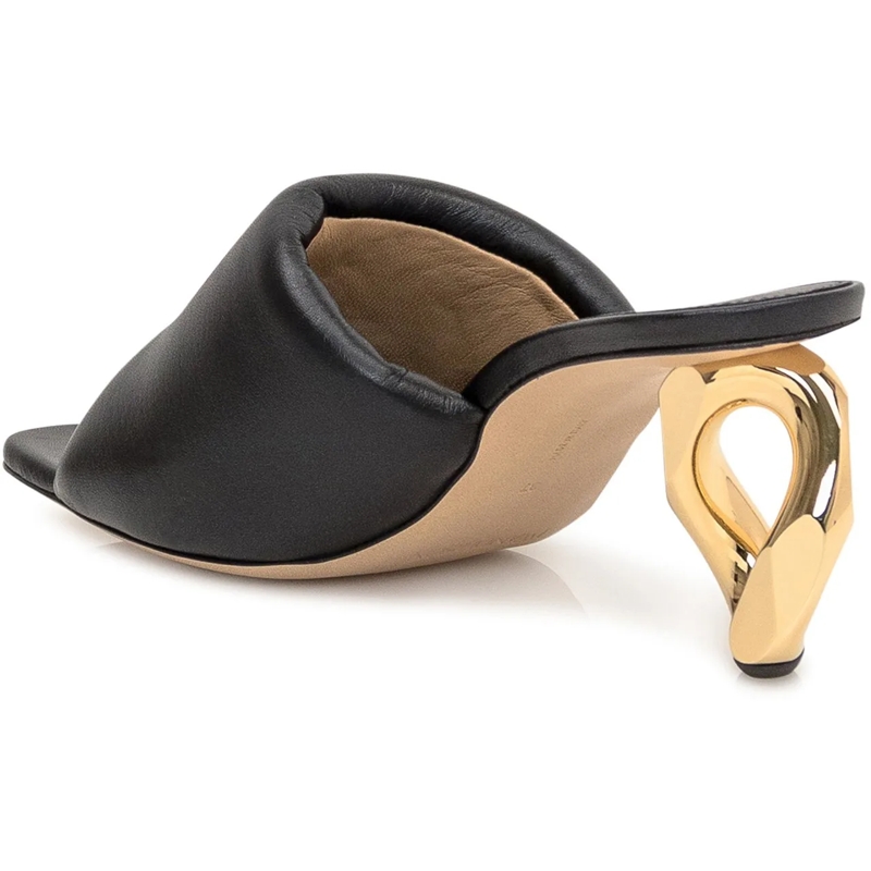 J.W.Anderson Sandalen Mules con Tacco a Catena schwarz(Image 3)