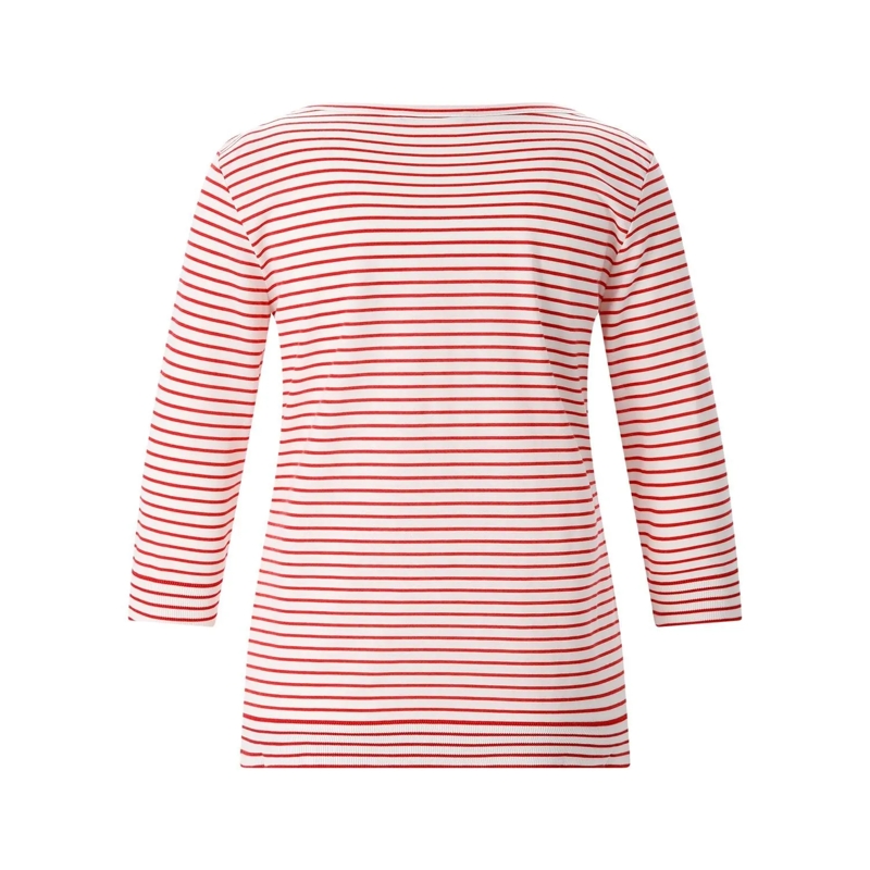 windsor. T-shirt Gestreiftes Shirt rot(Image 2)